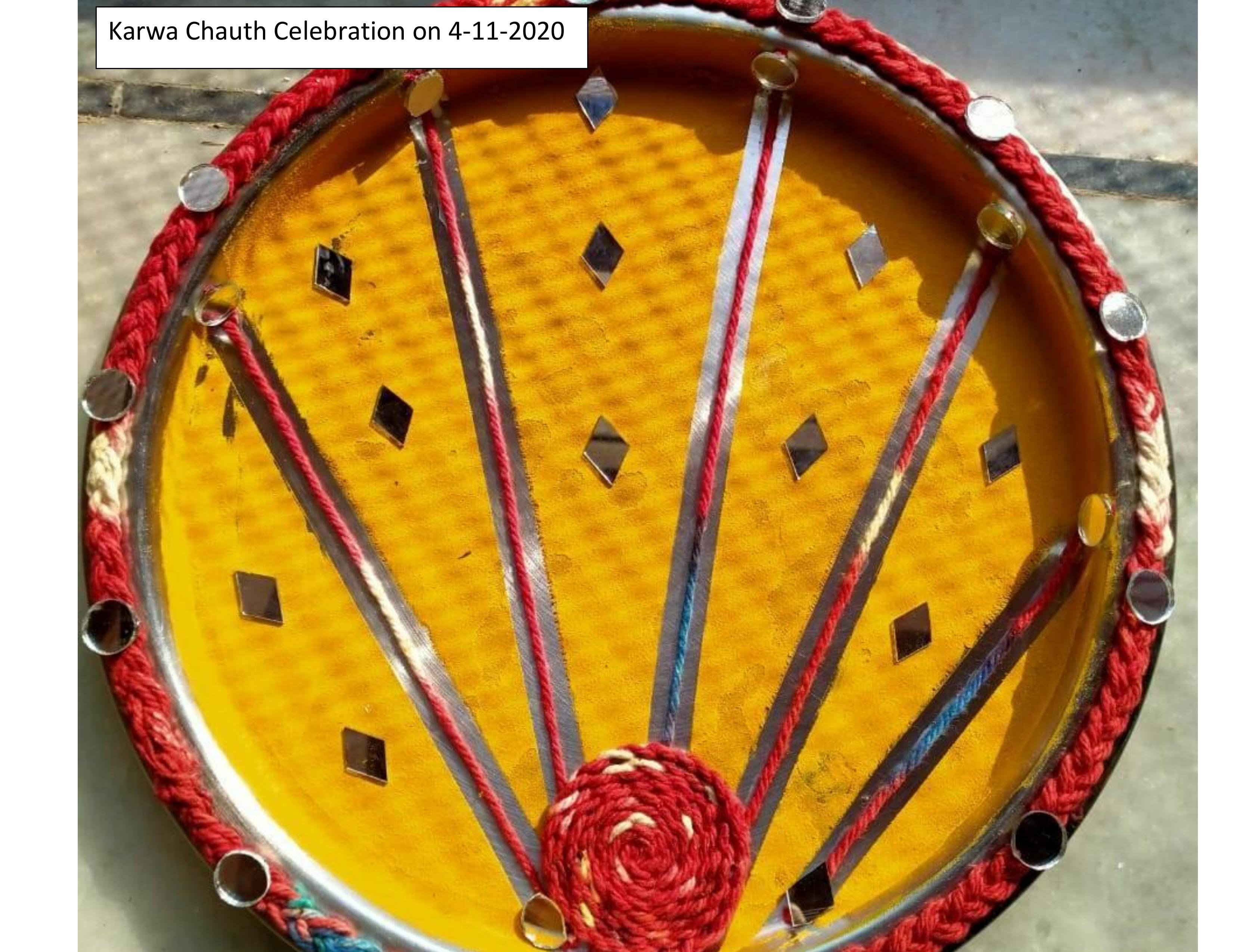 Karwa Chauth Celebrated on 4-11-2020
