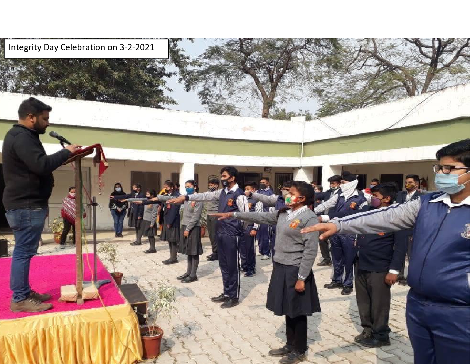 Integrity Day Celebrated on 3-2-2021