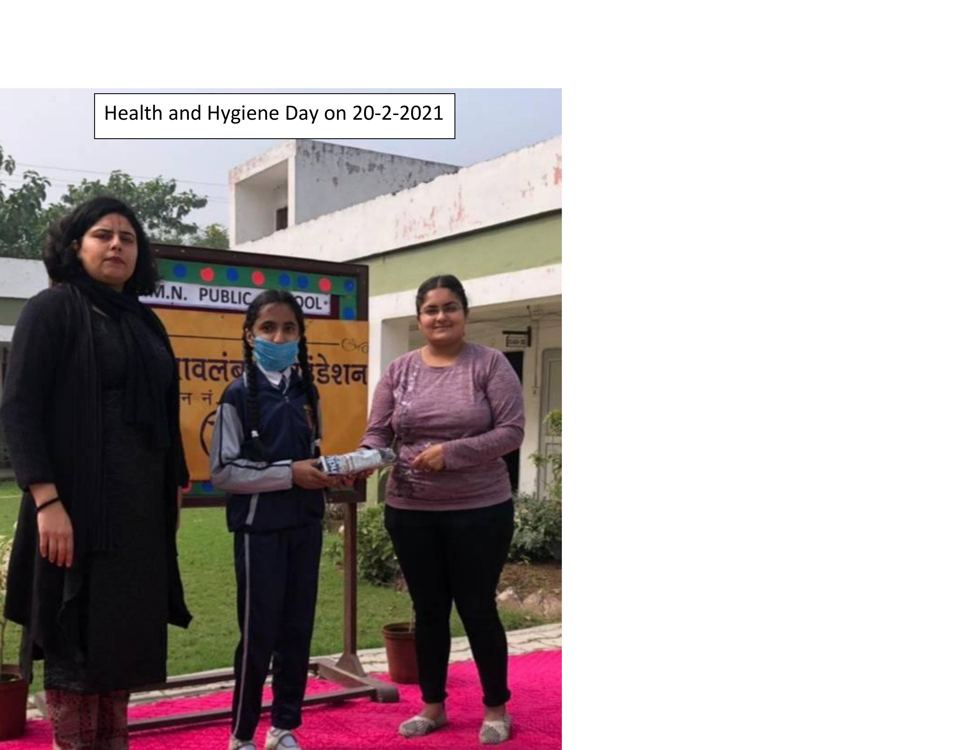 Health & Hygiene on 20-2-2021