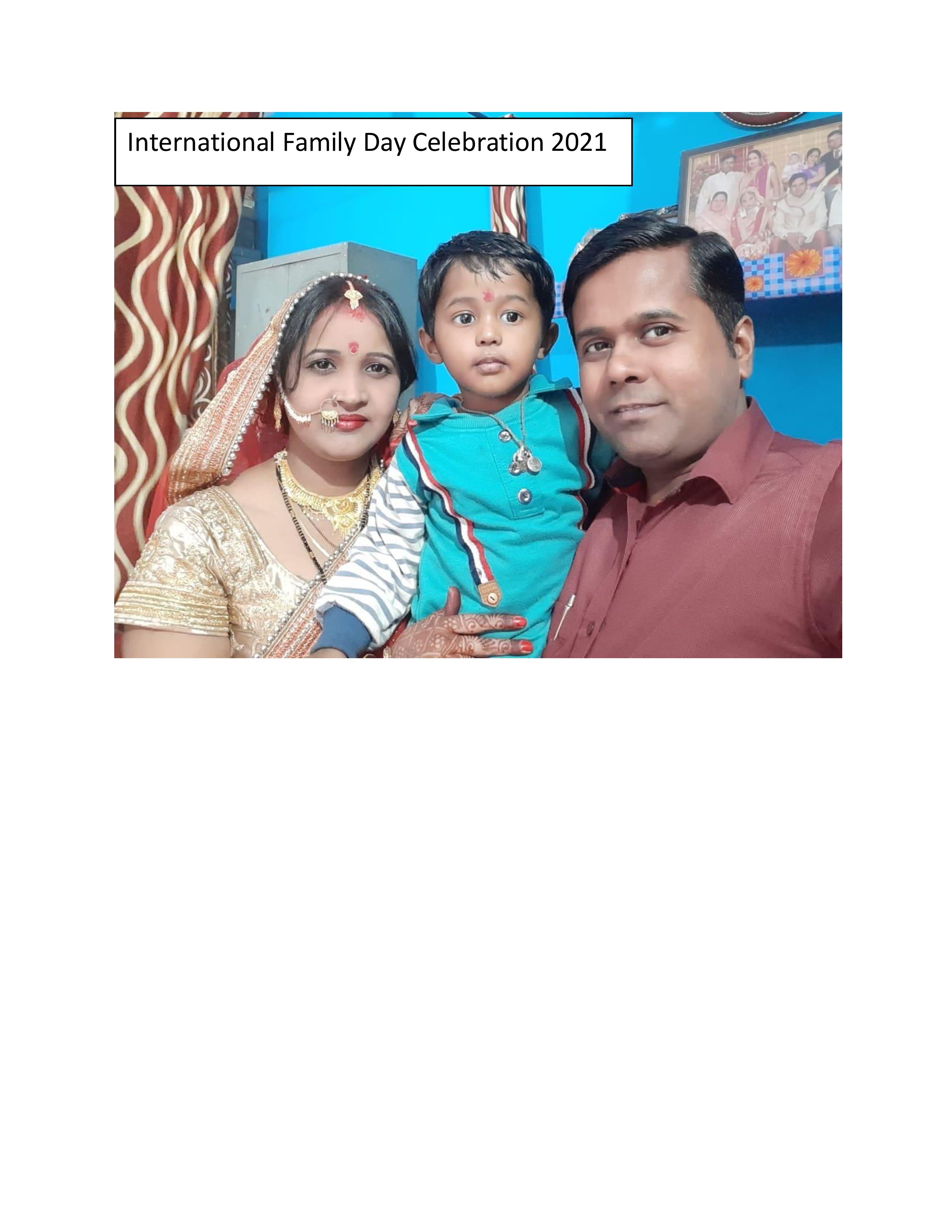 International Family Day Celebration on 15-5-2021