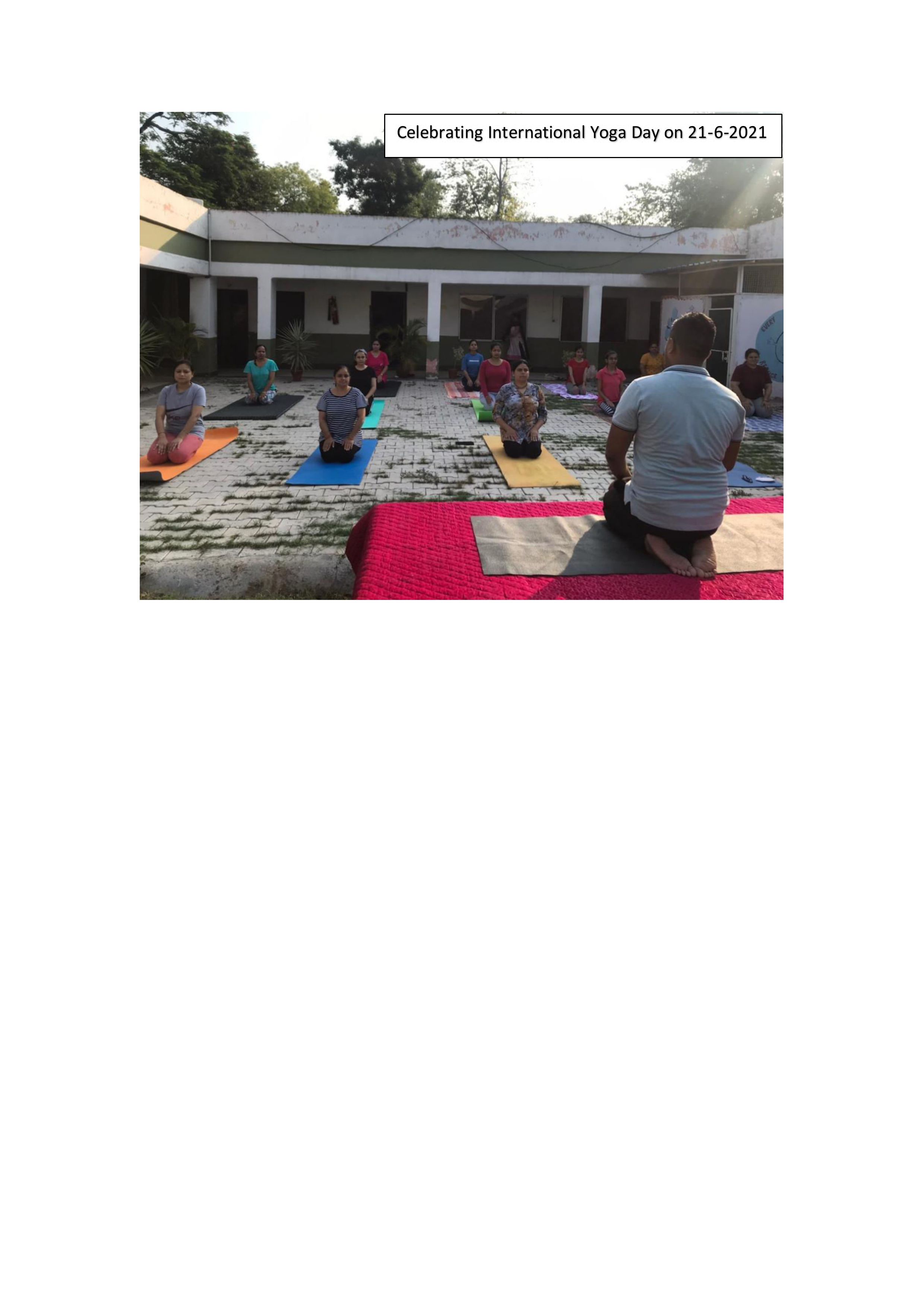 International Yoga Day 2021