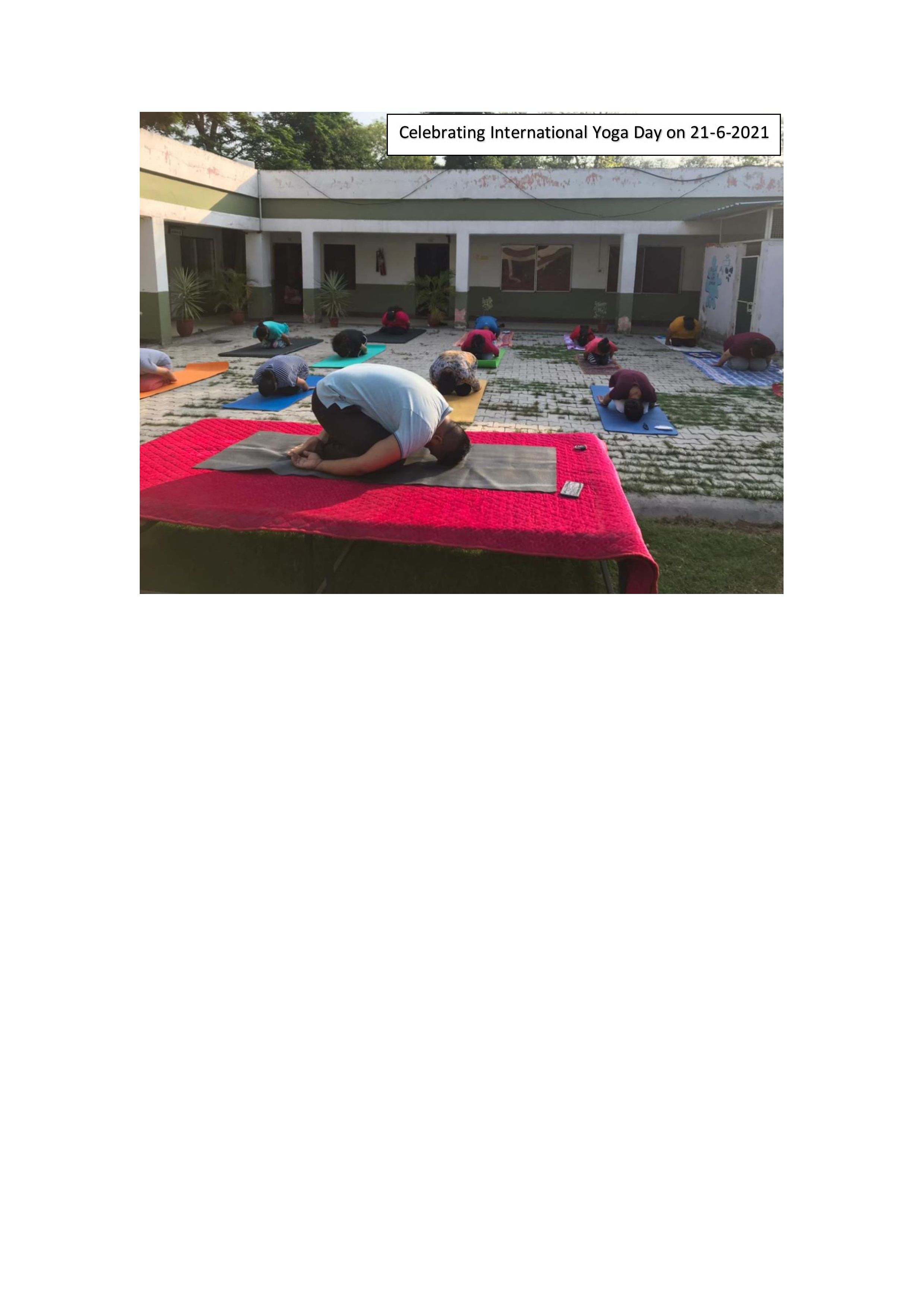 International Yoga Day 2021