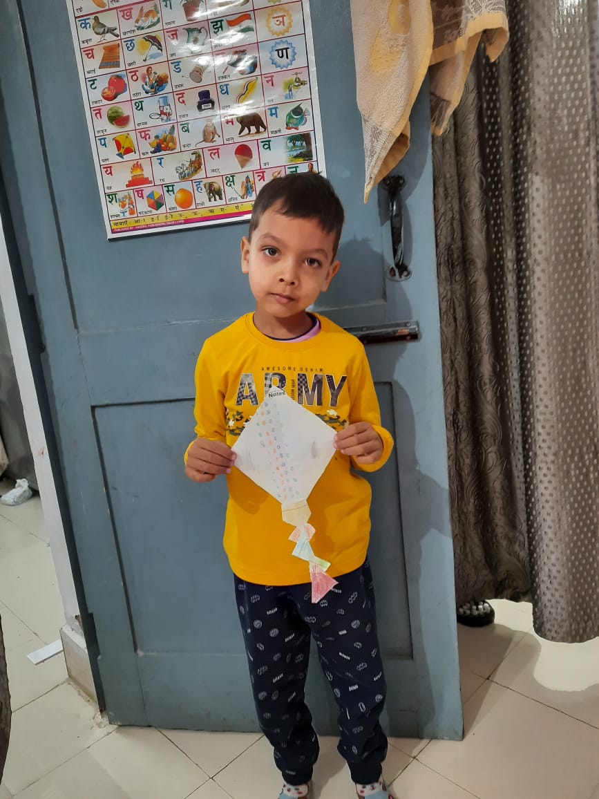  "KITE MAKING AND FLOWER MAKING ACTIVITIES" ON "BASANT PANCHAMI" CELEBRATED ON 05.02.2022