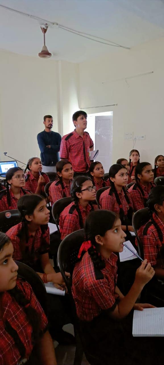 On 1st September, 2022 Byjus  seminar cum Workshop was conducted in G.M.N. Public School, Ambala Cantt
