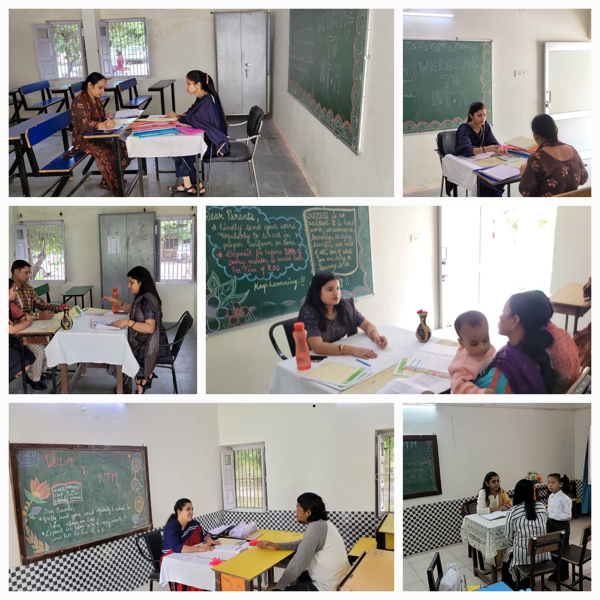 PTM for Half Yearly Exams for the session 2022-23 was held on 11th October,  2022  in G.M.N. Public School in Ambala Cantt 