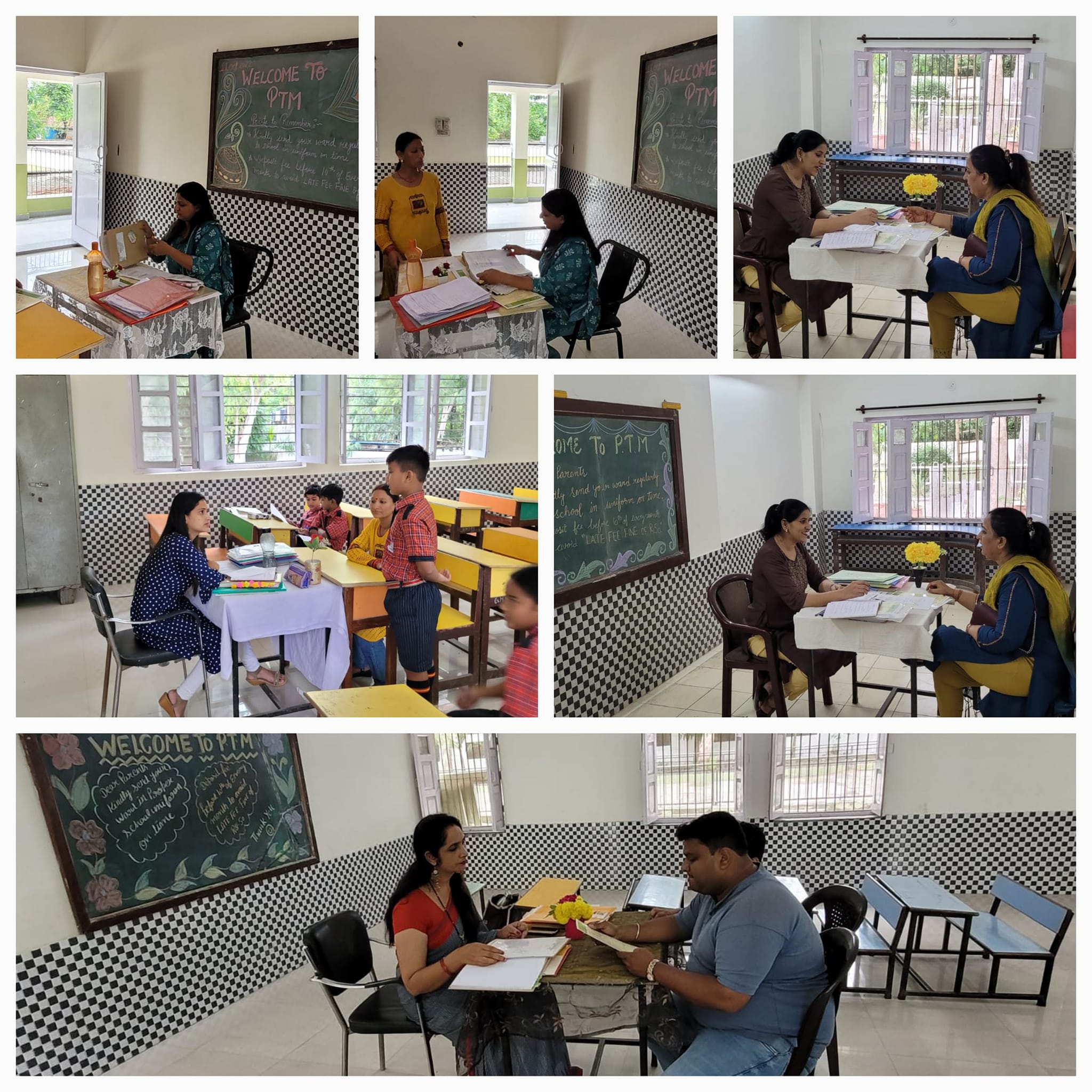 PTM for Half Yearly Exams for the session 2022-23 was held on 11th October,  2022  in G.M.N. Public School in Ambala Cantt 