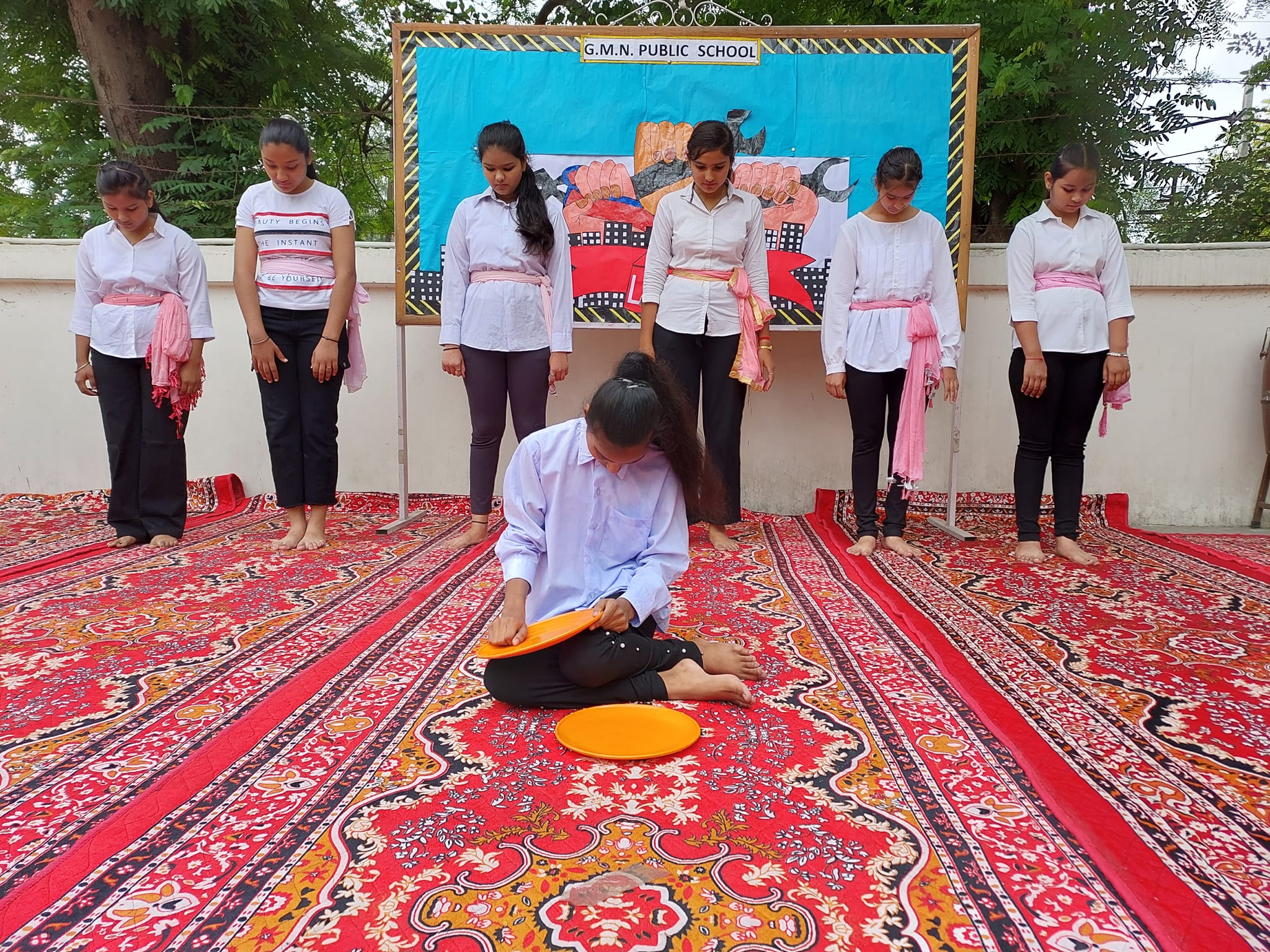 On 1st May, 2023 GMN Public School , Ambala Cantt celebrated International Labour Day