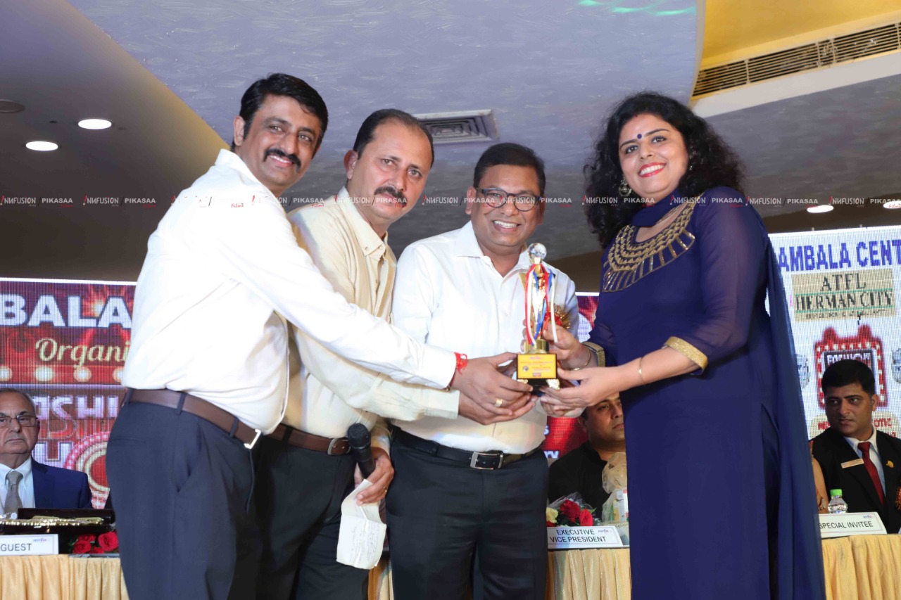 Best principal award by JCI central