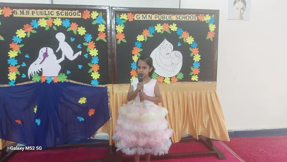 G.M.N. Public School, Ambala Cantt, had a special celebration on Motherâ€™s Day on 9th May, 2024