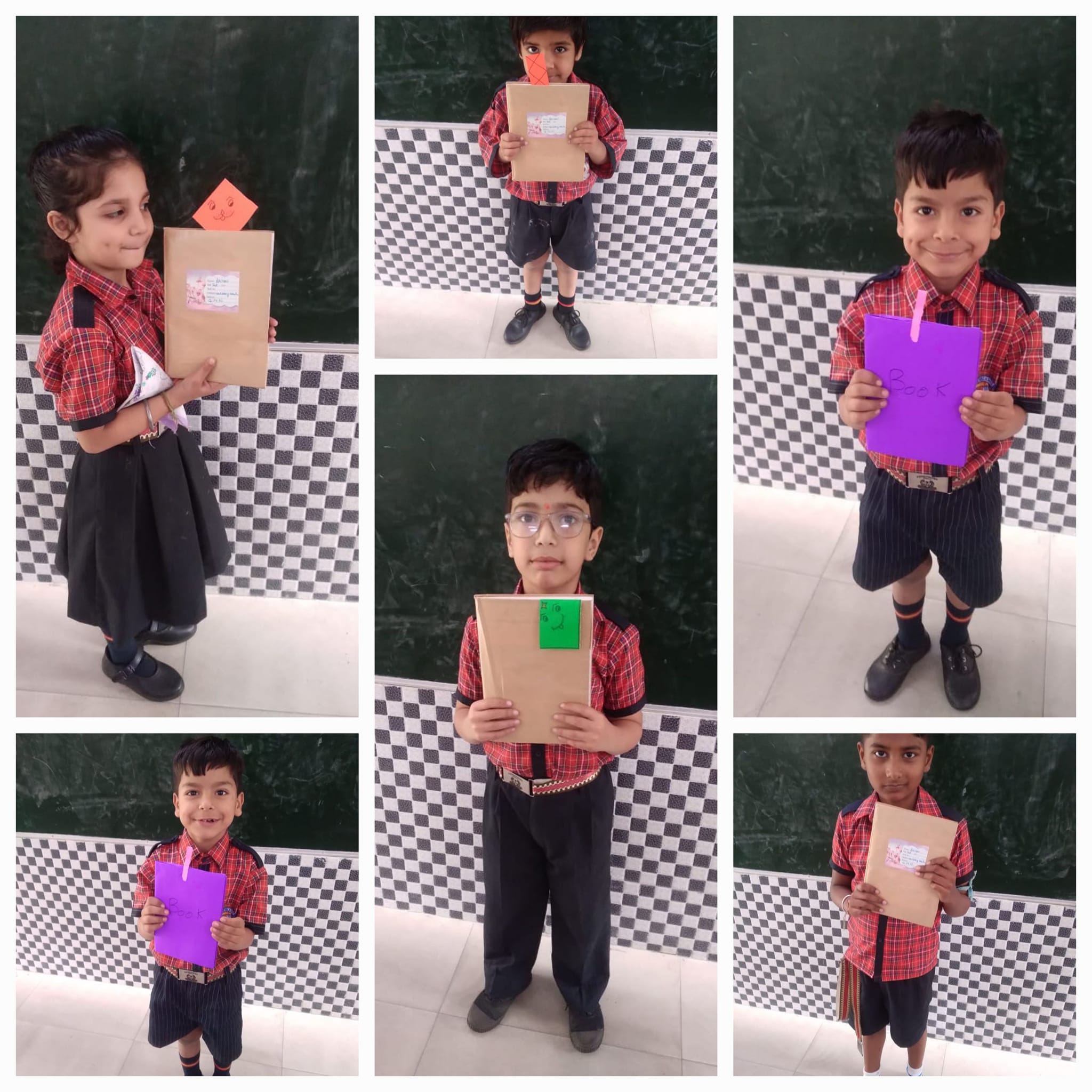 World Book Day, Bookmark activity was organized in GMN Public School, Ambala Cantt, on 23rd April 2024 