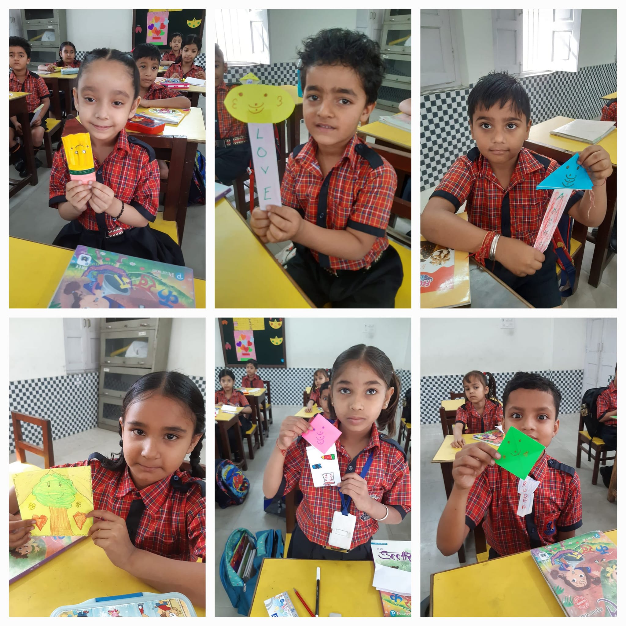 World Book Day, Bookmark activity was organized in GMN Public School, Ambala Cantt, on 23rd April 2024 