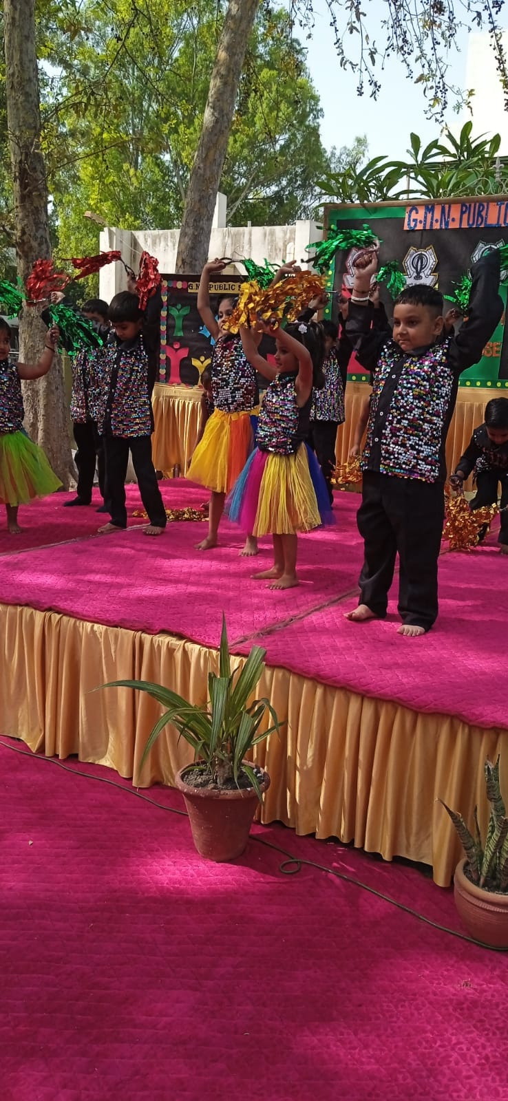 INVESTITURE  CEREMONY was celebrated in G.M.N. public School