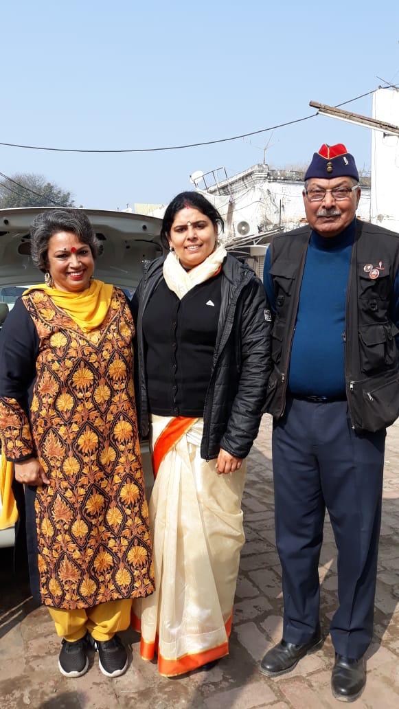 Republic day celebration with INTACH CLUB