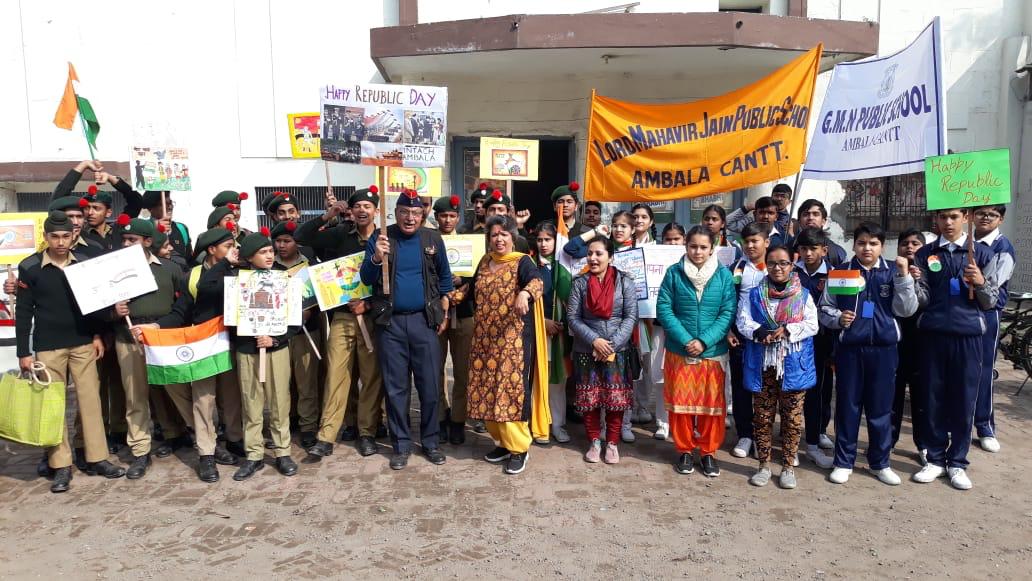 Republic day celebration with INDIAN ARMY