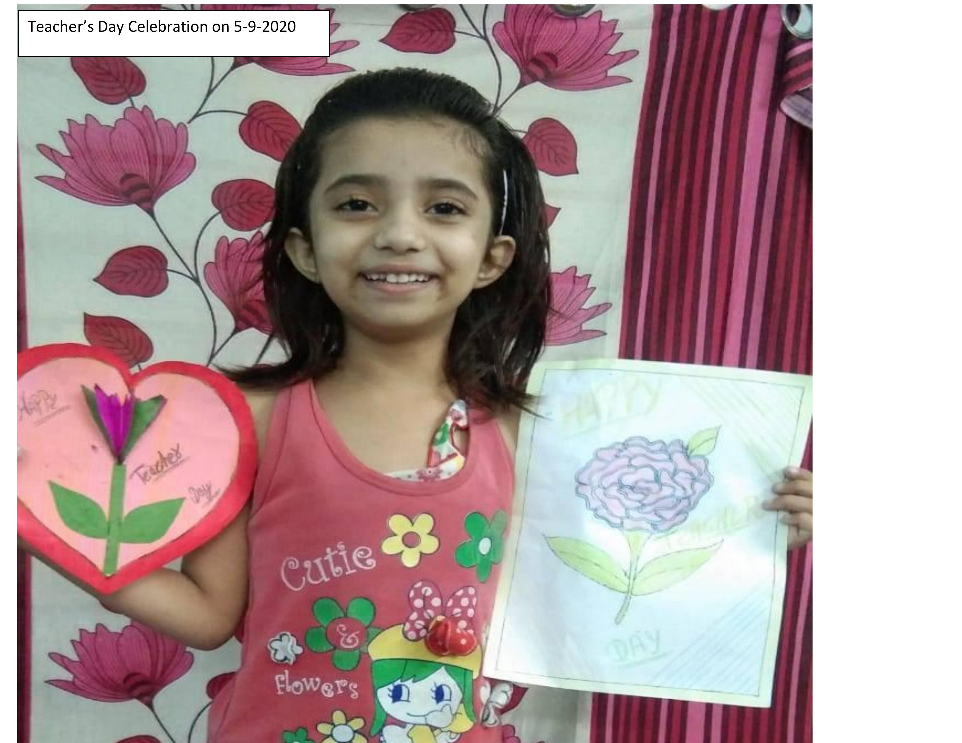 Teacher's Day Celebrated on 5-9-2020